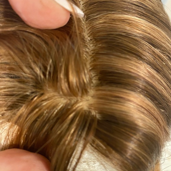 100% Human Hair Topper Small Base New Never Worn no tags - Picture 8 of 16